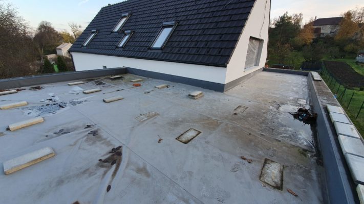 Příprava pokládky zelené střechy ECOSEDUM PACK